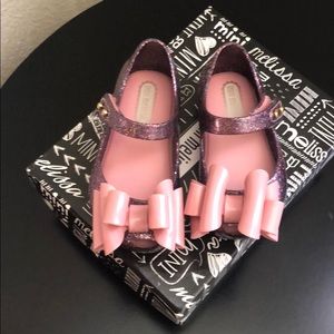 Mini Melissa bow shoes
